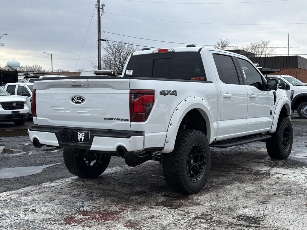 New 2025 Ford F-150 Rocky Ridge XLT F-150 4x4 Crew Cab Crew Cab Pickup