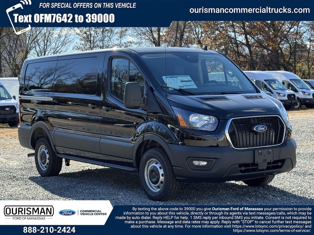 New 2025 Ford Transit -250 RWD Low Roof Cargo Van 130 WB Van