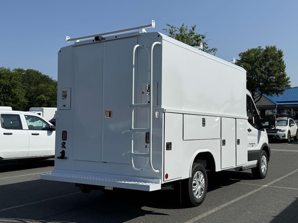 New 2025 Ford Transit-350 Cutaway RWD W/ 11 Enclosed Service Body Service