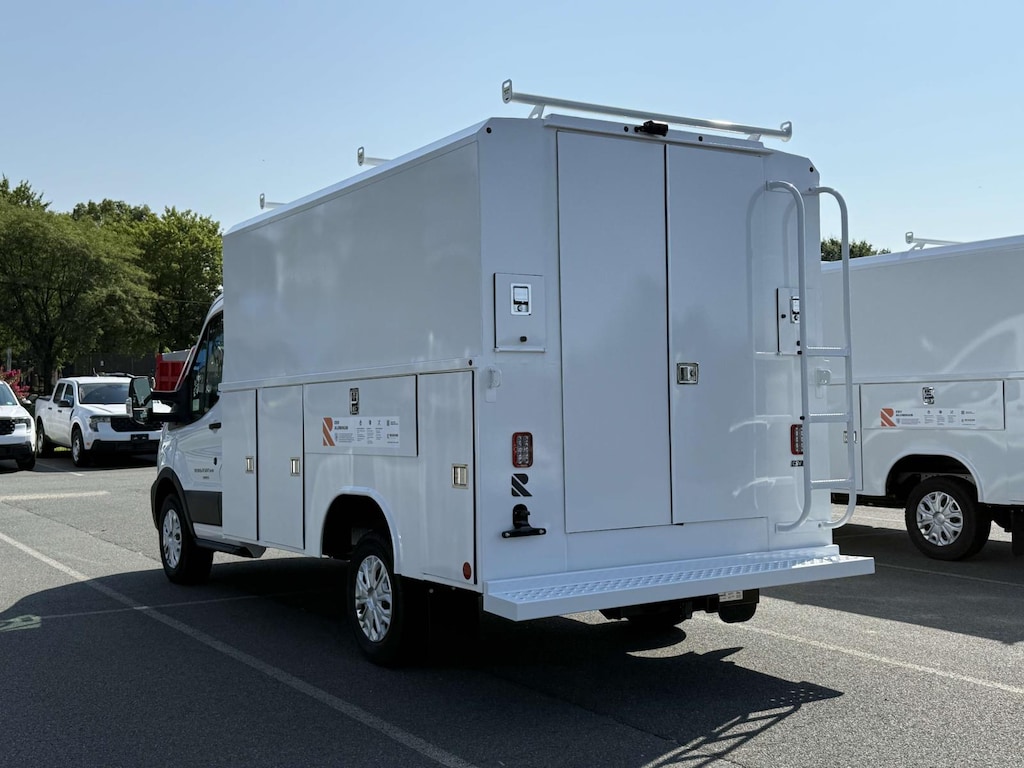 New 2025 Ford Transit-350 Cutaway RWD W/ 11 Enclosed Service Body Service