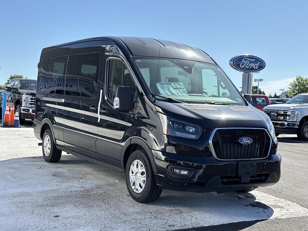 New 2026 Ford Transit Passenger Wagon RWD Mid Roof 12 Passenger Van Van