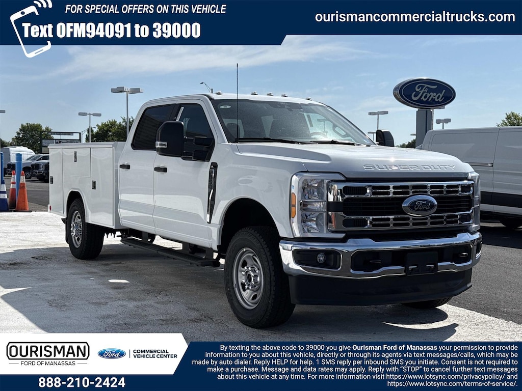 New 2026 Ford F-350 XL Crew Cab 4x4 W/ 9 Reading Service Body Service