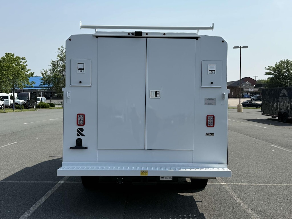 New 2024 Ford Transit-350 Cutaway AWD w/ 11 Reading Enclosed Service Bo Service