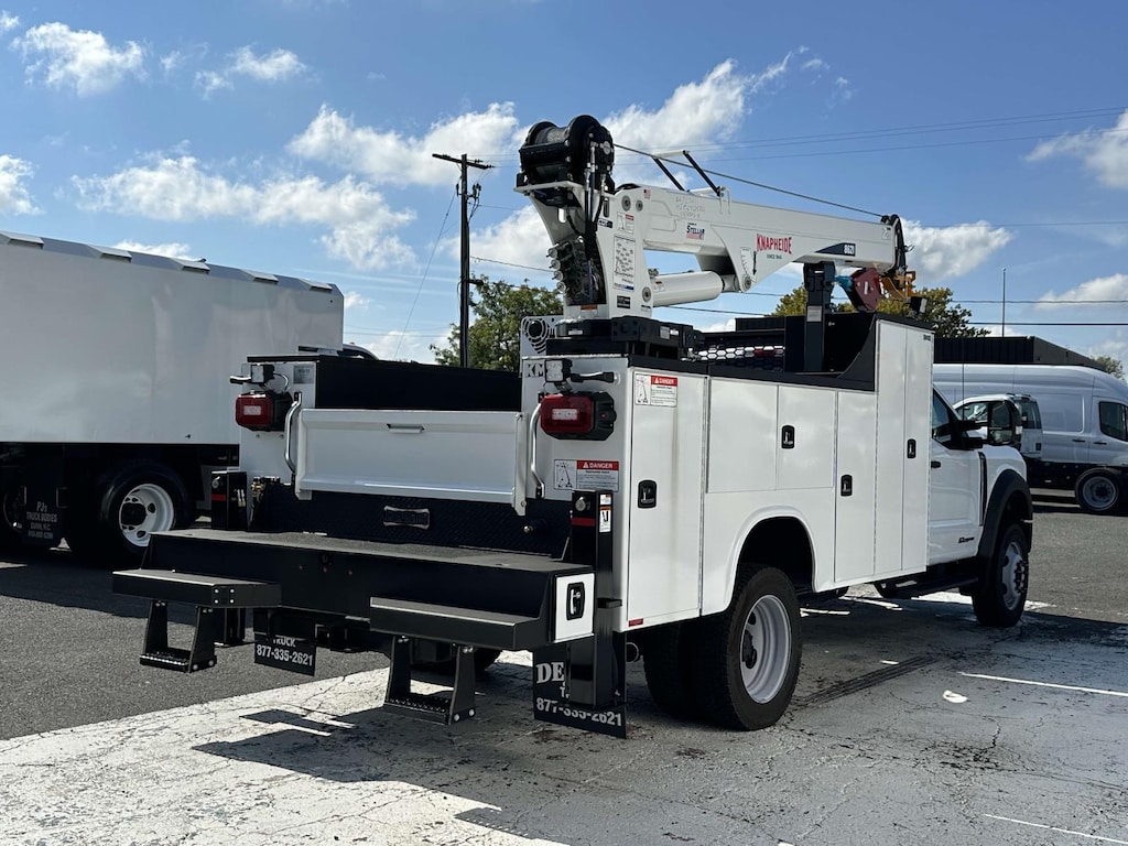 New 2024 Ford F-550 XL Regular Cab 4x4 w/ 11 Mechanics Crane Body Crane