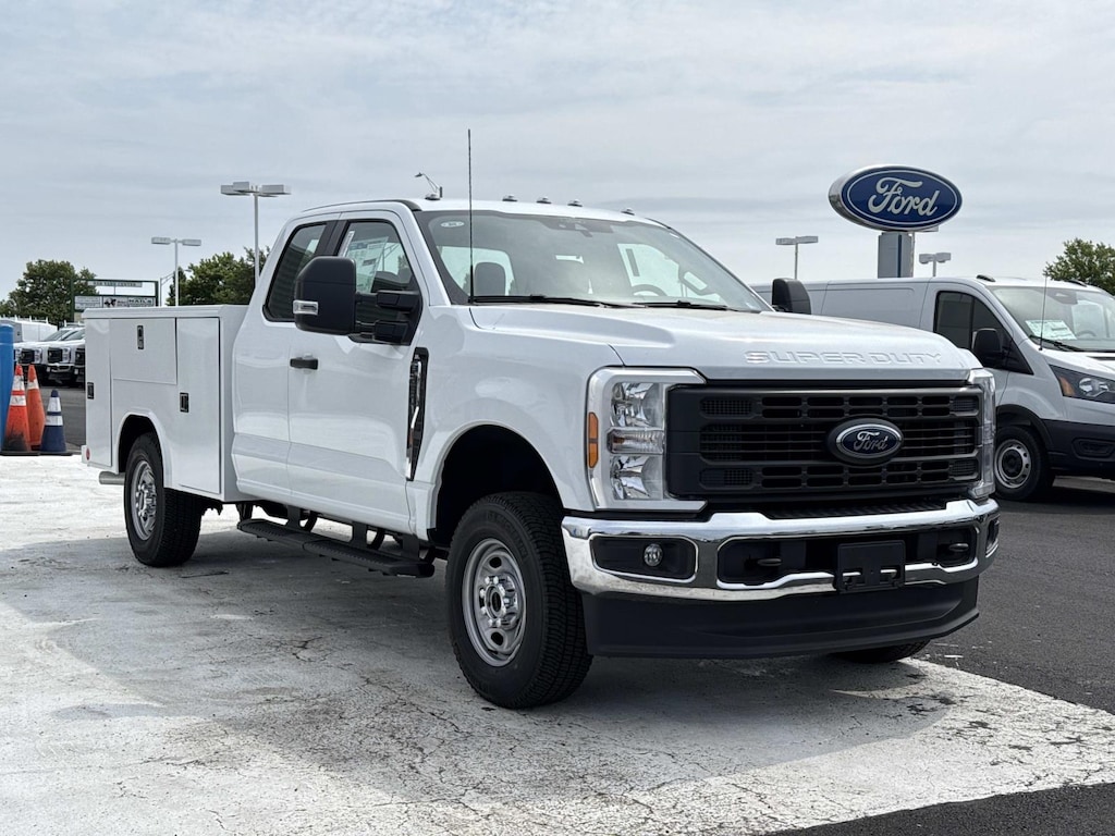 New 2026 Ford F-250 XL Super Cab 4x4 W/ 8 Service Body Extended Cab Pickup