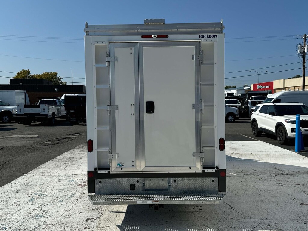 New 2025 Ford E-350 Cutaway SRW w/ 12 Enclosed Service Body Service