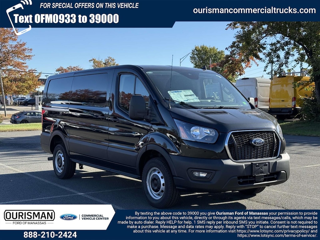 New 2025 Ford Transit -250 RWD Low Roof Cargo Van 130 WB Van
