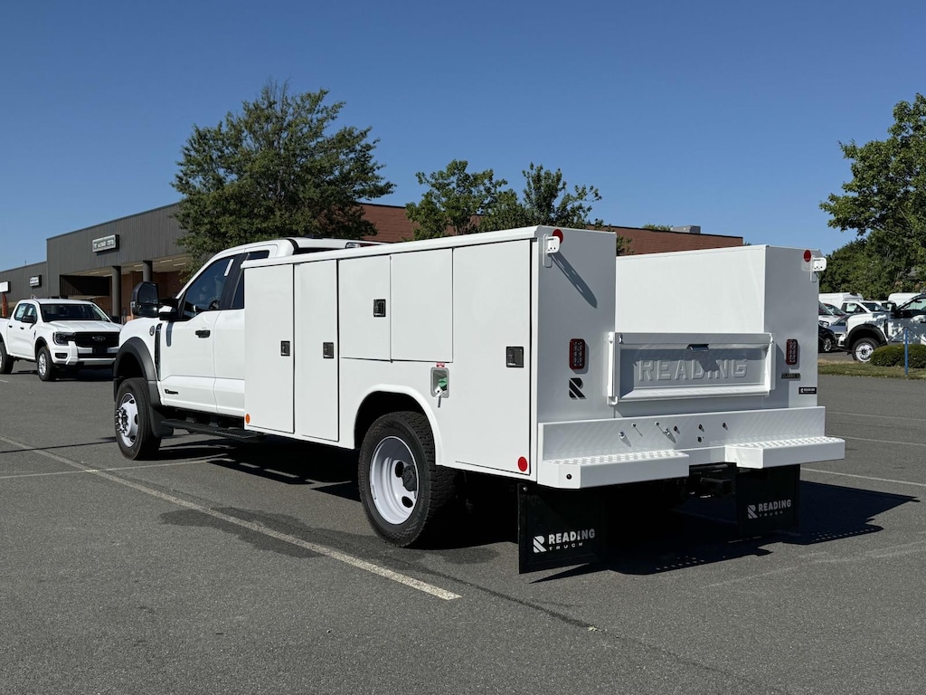 New 2025 Ford F-550 XL Super Cab 4x4 W/ 11 High Side Service Body Service