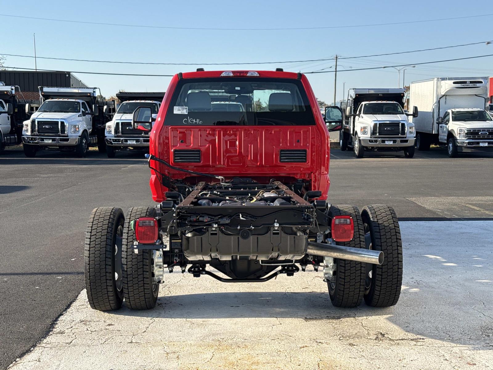 New 2027 Ford Super Duty F-550 DRW Regular Cab Chassis-Cab
