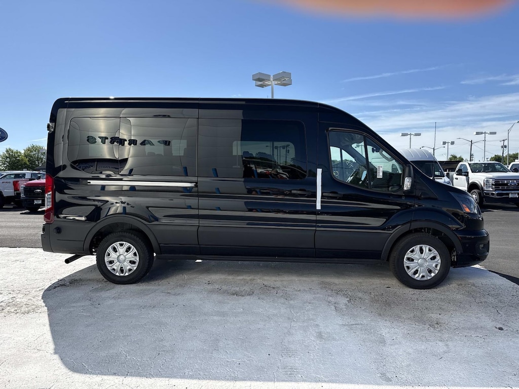 New 2026 Ford Transit Passenger Wagon RWD Mid Roof 12 Passenger Van Van