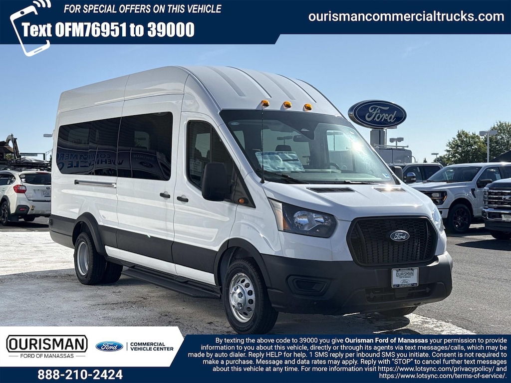 New 2026 Ford Transit Passenger Wagon RWD High Roof EL 15 Passenger Van Van