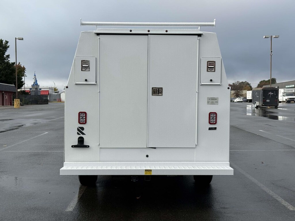 New 2026 Ford E-350 Cutaway 4x2 W/ 11 Enclosed Service Body Service