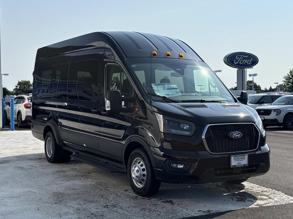 New 2026 Ford Transit Passenger Wagon RWD High Roof EL 15 Passenger Van Van