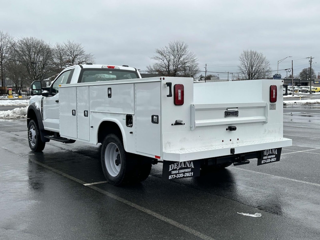 New 2024 Ford F-550 XL Regular Cab 4x4 w/ 11 Knapheide Service Body Regular Cab Chassis-Cab