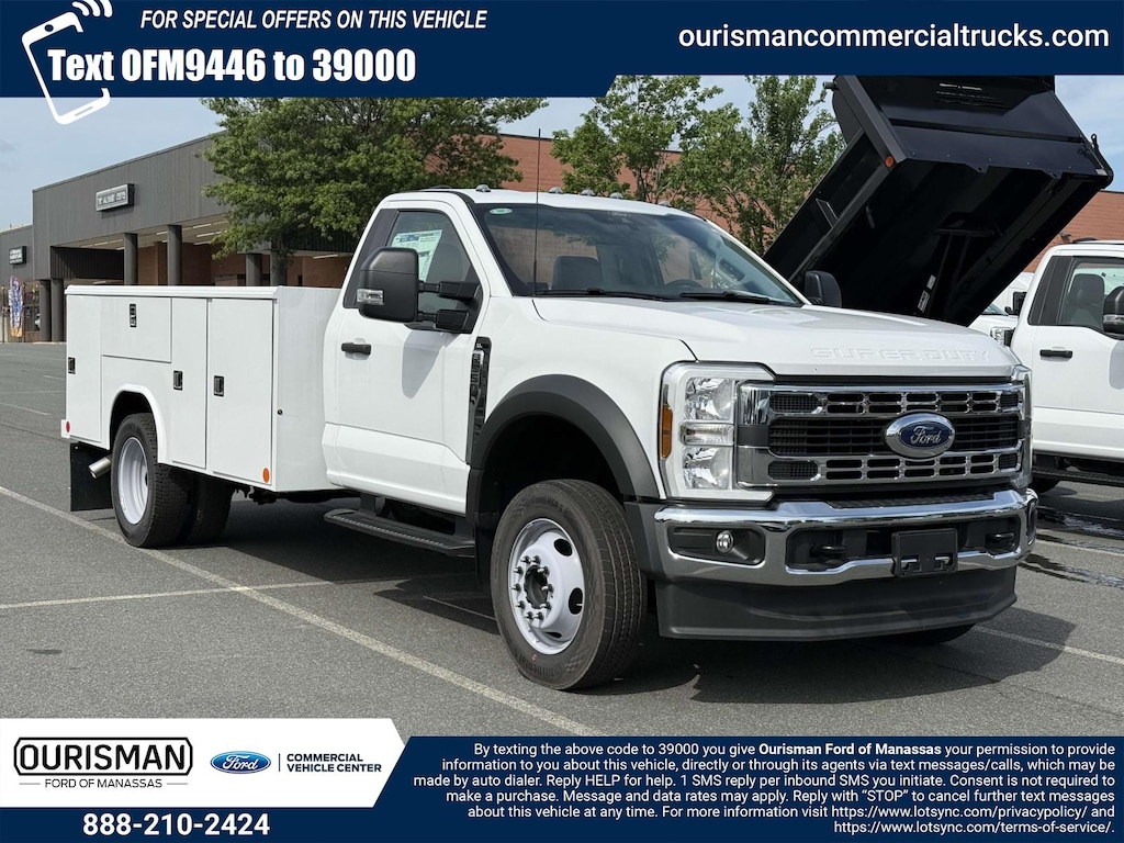 New 2024 Ford F-550 XL Regular Cab 4x2 w/ 11 Service Body Service