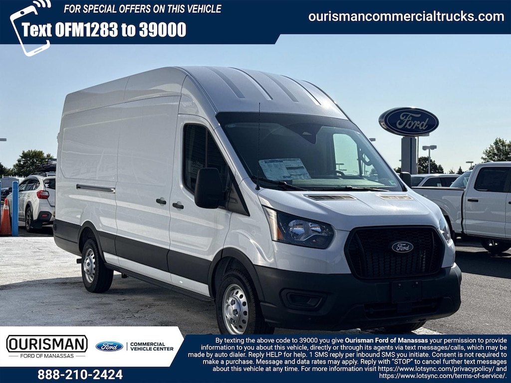 New 2026 Ford Transit-350 RWD High Roof EL Cargo Van Van