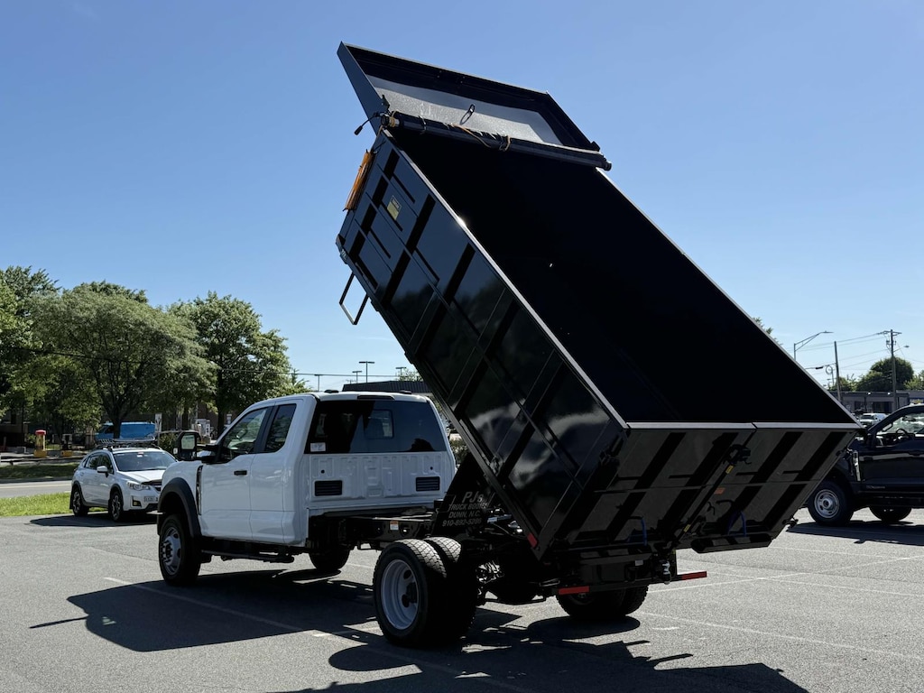 New 2025 Ford F-450 XL Super Cab 4x4 w/ 12 Landscape Dump Landscape
