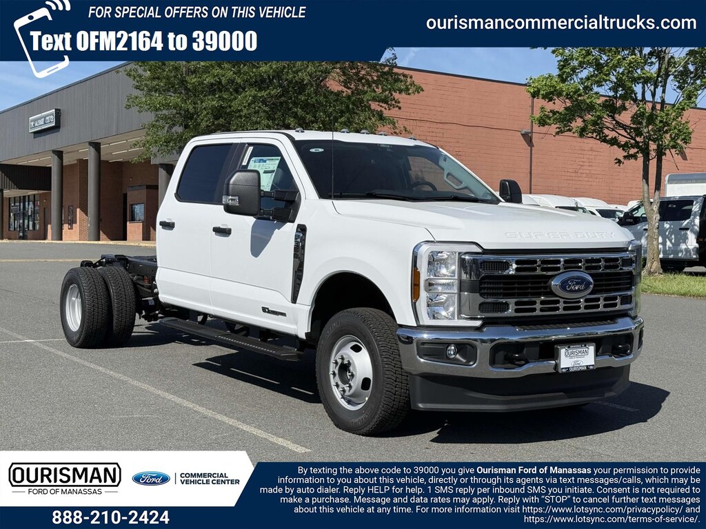 New 2025 Ford F-350 XL Crew Cab 4x4 Bare Chassis 60 CA Crew Cab Chassis-Cab