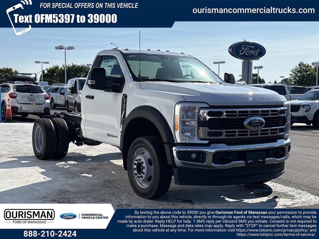 New 2026 Ford Super Duty F-550 DRW Regular Cab Chassis-Cab
