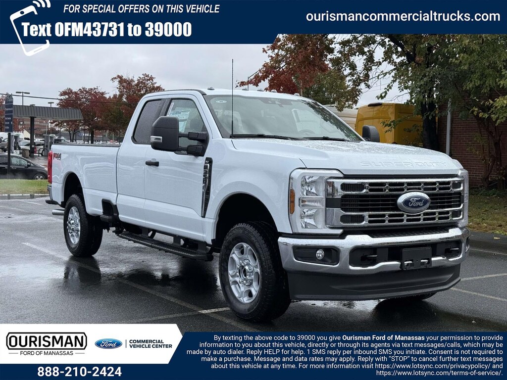 New 2026 Ford F-350 XLT Super Cab 4x4 W/ 8 Bed Extended Cab Pickup