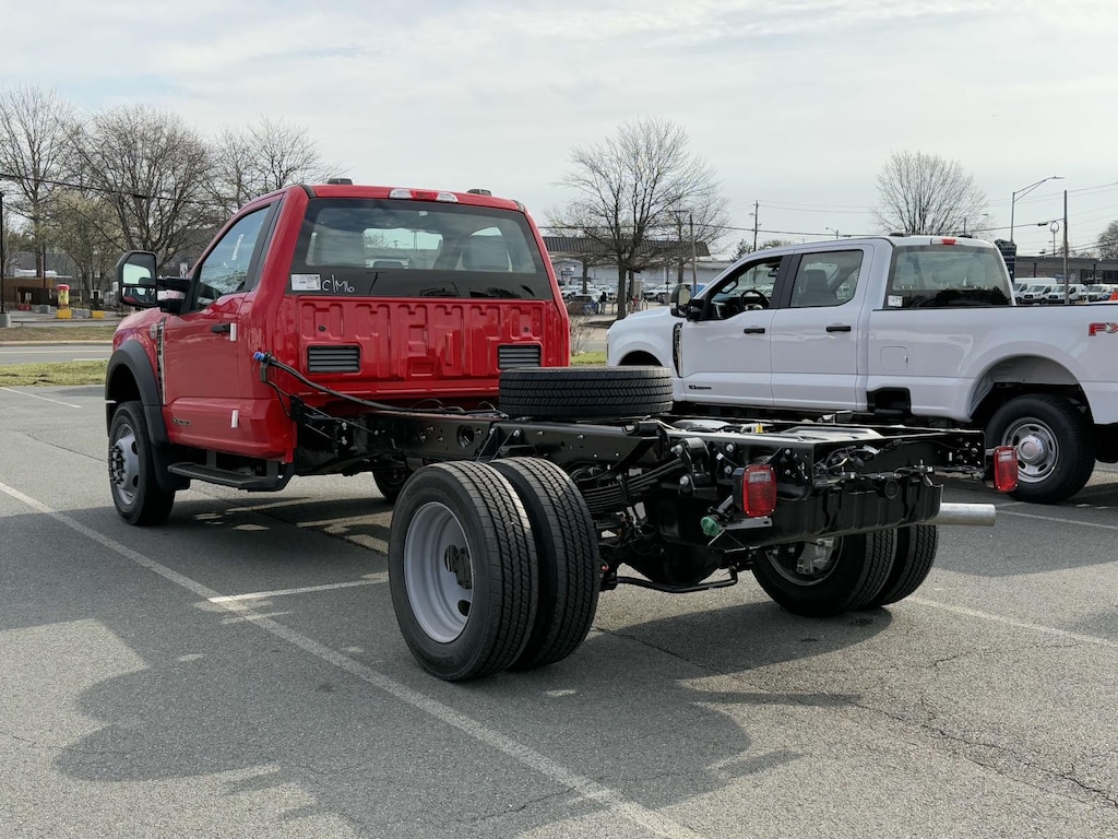 New 2025 Ford F-550 XL Regular Cab 4x4 Bare Chassis 84 CA Regular Cab Chassis-Cab
