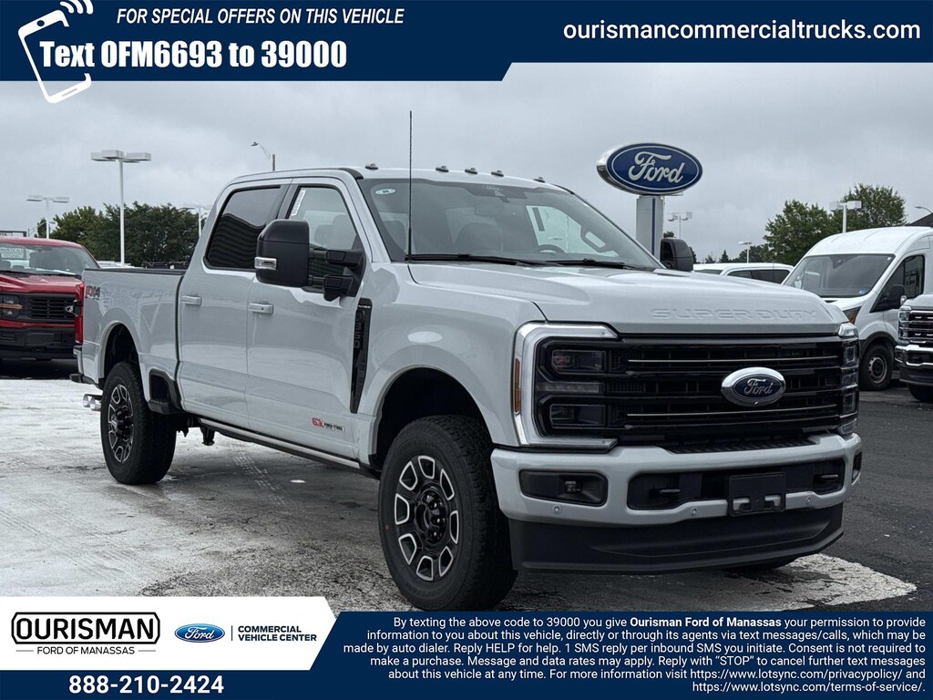 New 2026 Ford Super Duty F-350 SRW Crew Cab Pickup