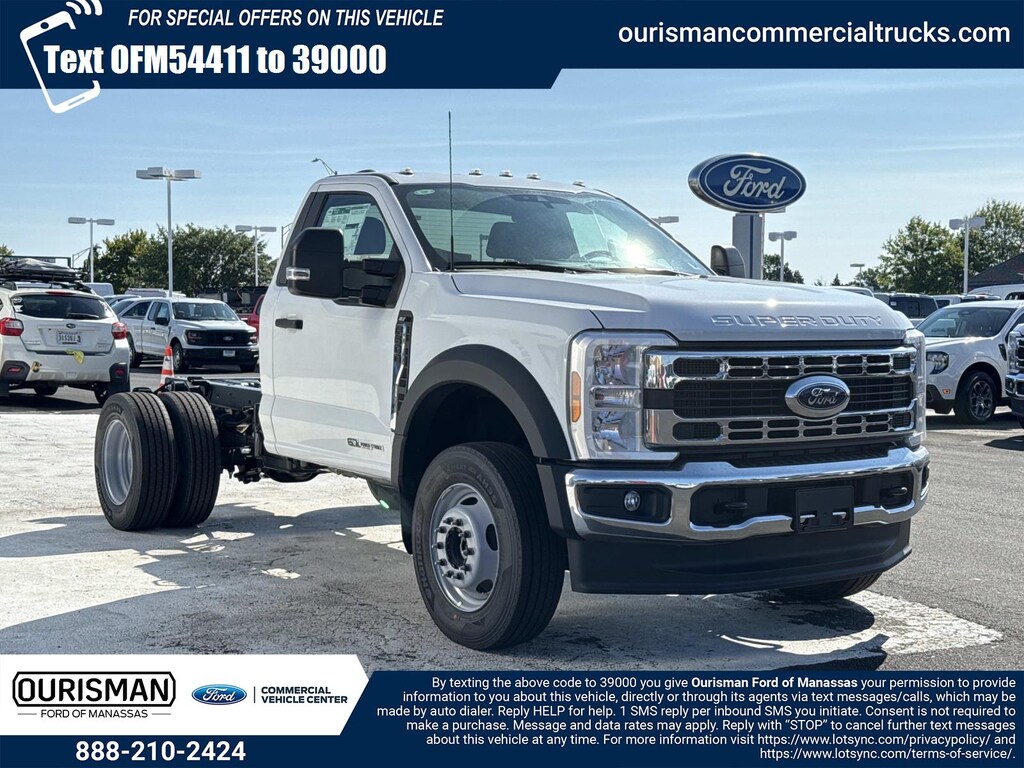 New 2026 Ford Super Duty F-600 DRW Regular Cab Chassis-Cab