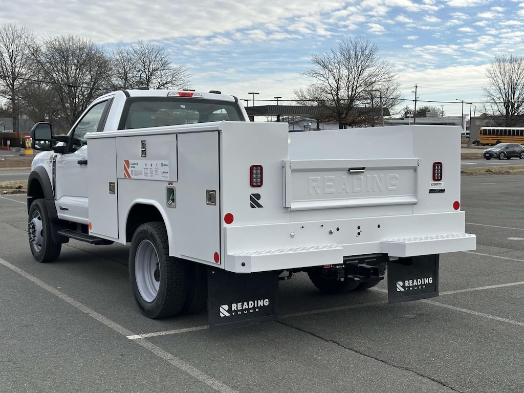 New 2024 Ford F-450 XL Regular Cab 4x4 w/ 9 Reading Service Body Service