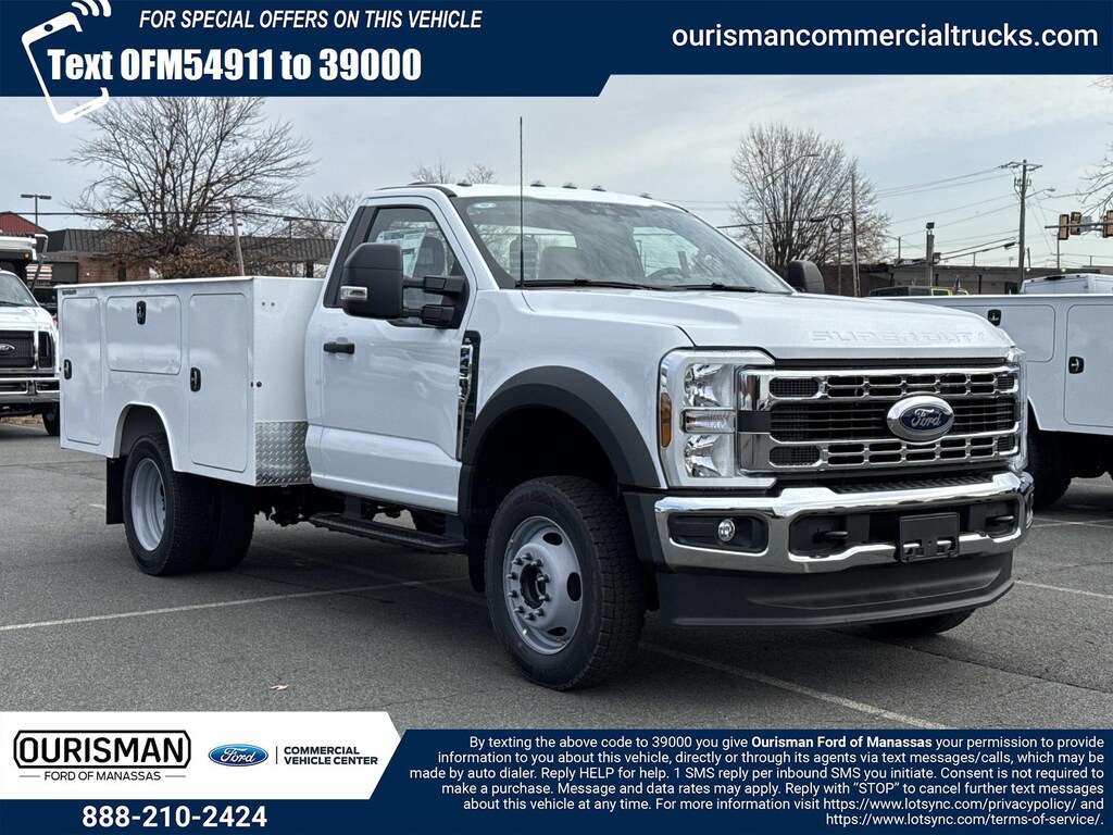 New 2026 Ford F-450 XL Regular Cab 4x4 W/ 9 Service Body Service