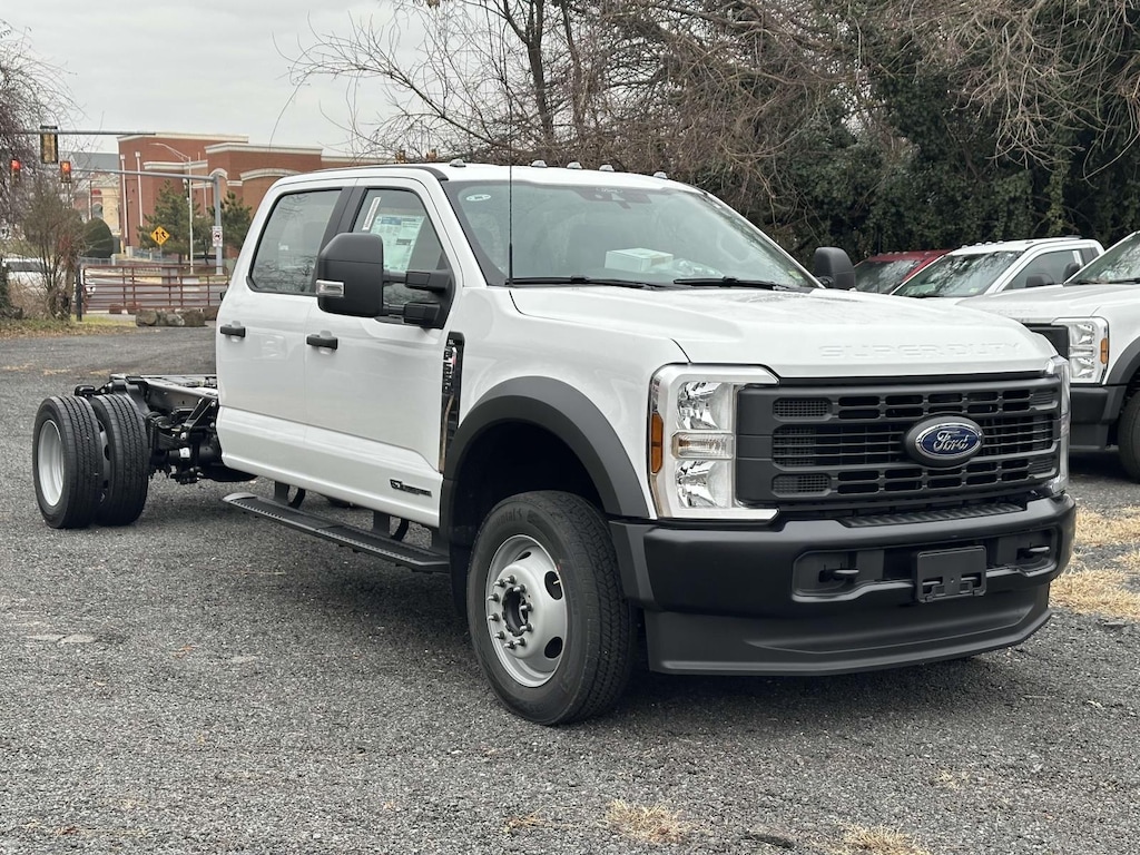 New 2024 Ford F-550 XL Crew Cab 4x4 Bare Chassis 84 CA Crew Cab Chassis-Cab