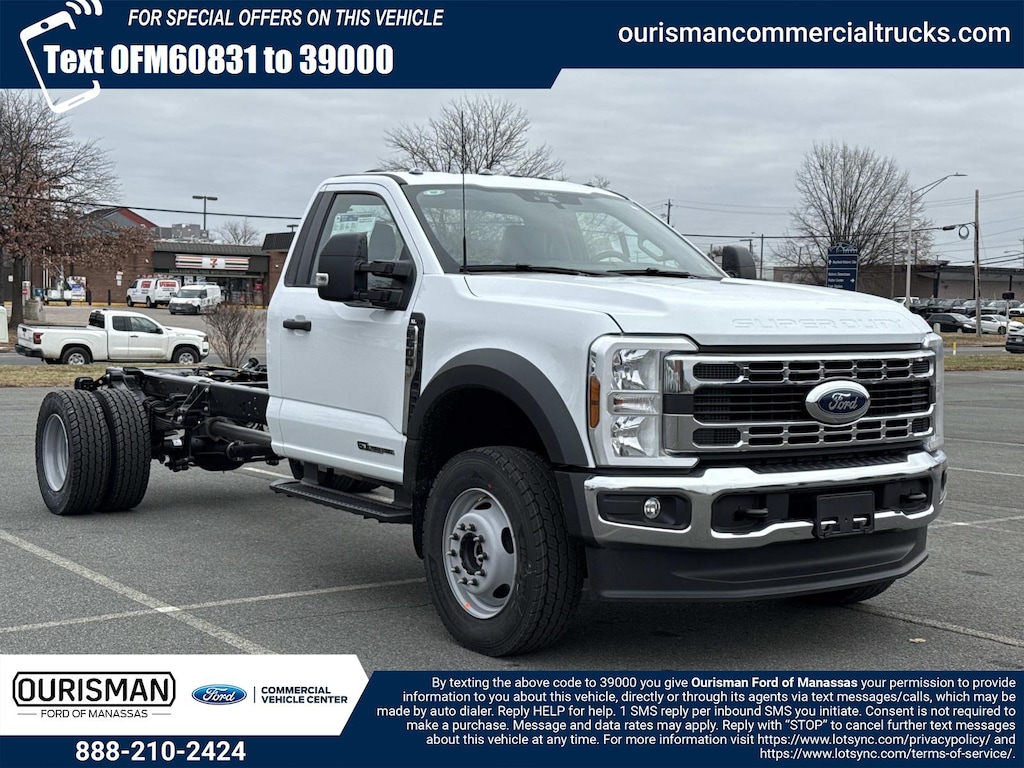 New 2026 Ford F-600 XL Regular Cab 4x4 Bare Chassis 108 CA Regular Cab Chassis-Cab