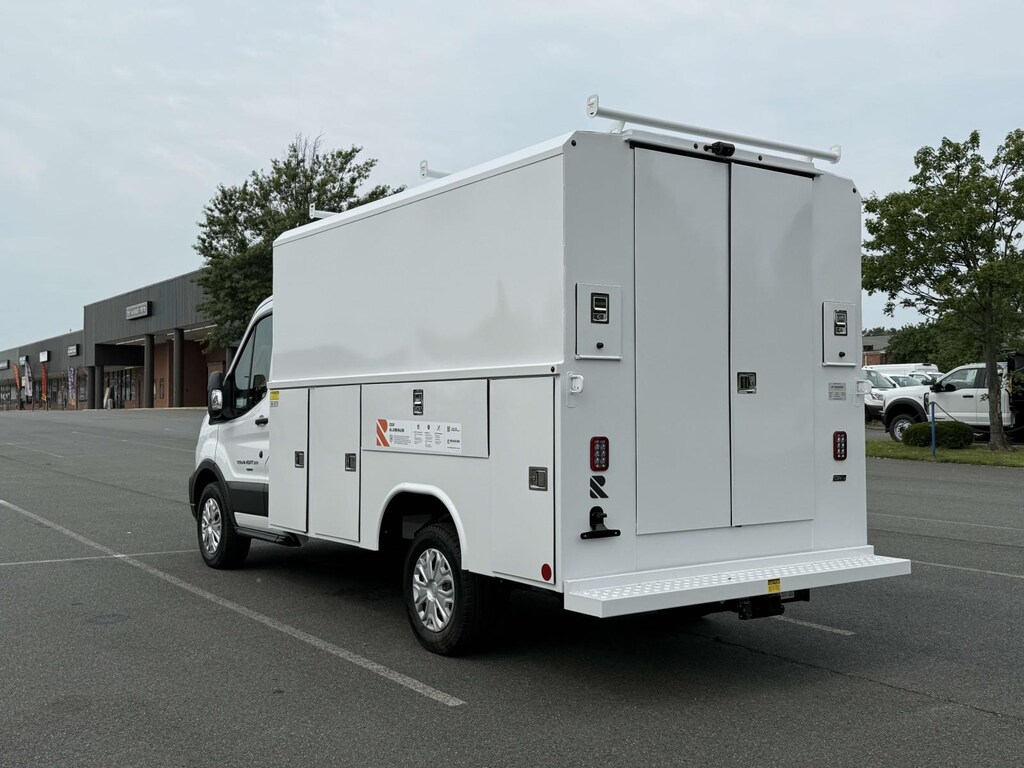 New 2025 Ford Transit-350 Cutaway RWD W/ 11 Enclosed Service Body Service