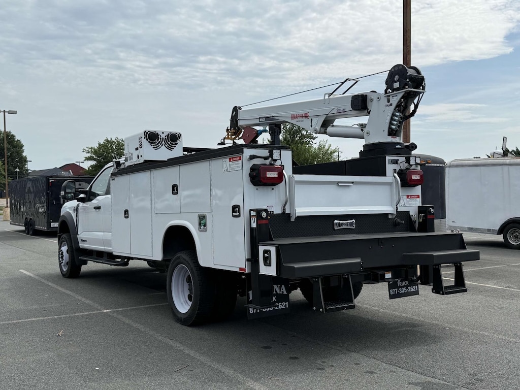 New 2024 Ford F-550 XL Super Cab 4x4 w/ 11 Mechanics Crane Body Crane