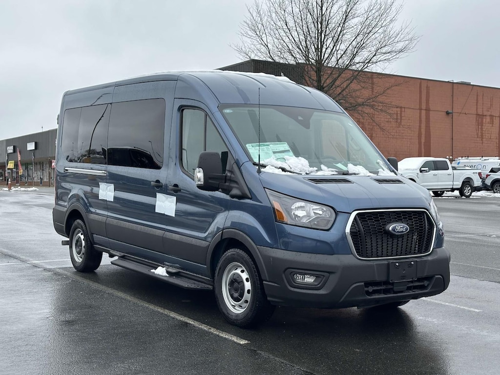 New 2024 Ford Transit Passenger Wagon RWD Mid Roof 12 Passenger Van