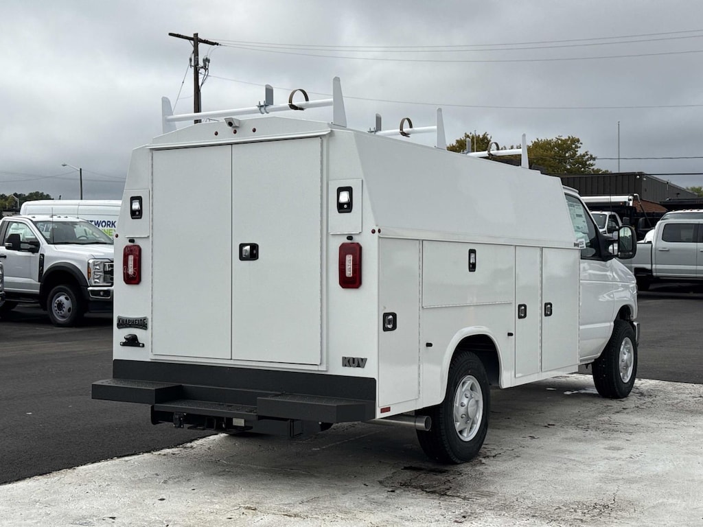 New 2026 Ford E-350 Cutaway 4x2 w/ 11 Enclosed Service Body Service