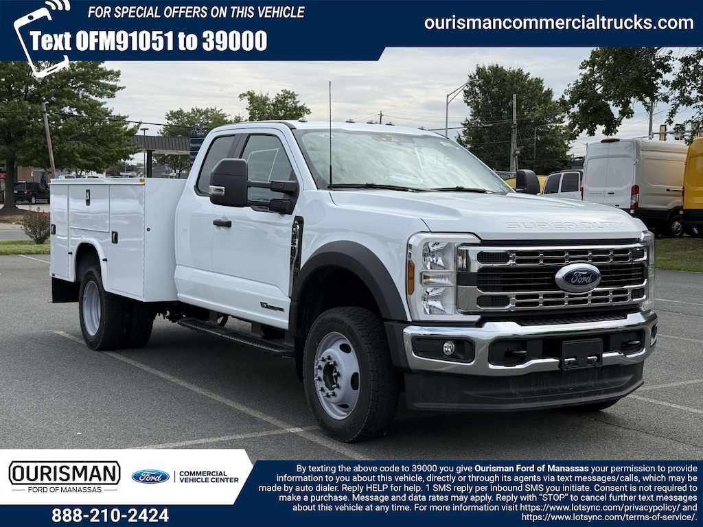 New 2025 Ford F-450 XL Super Cab 4x4 W/ 9 Knapheide Service Body Service