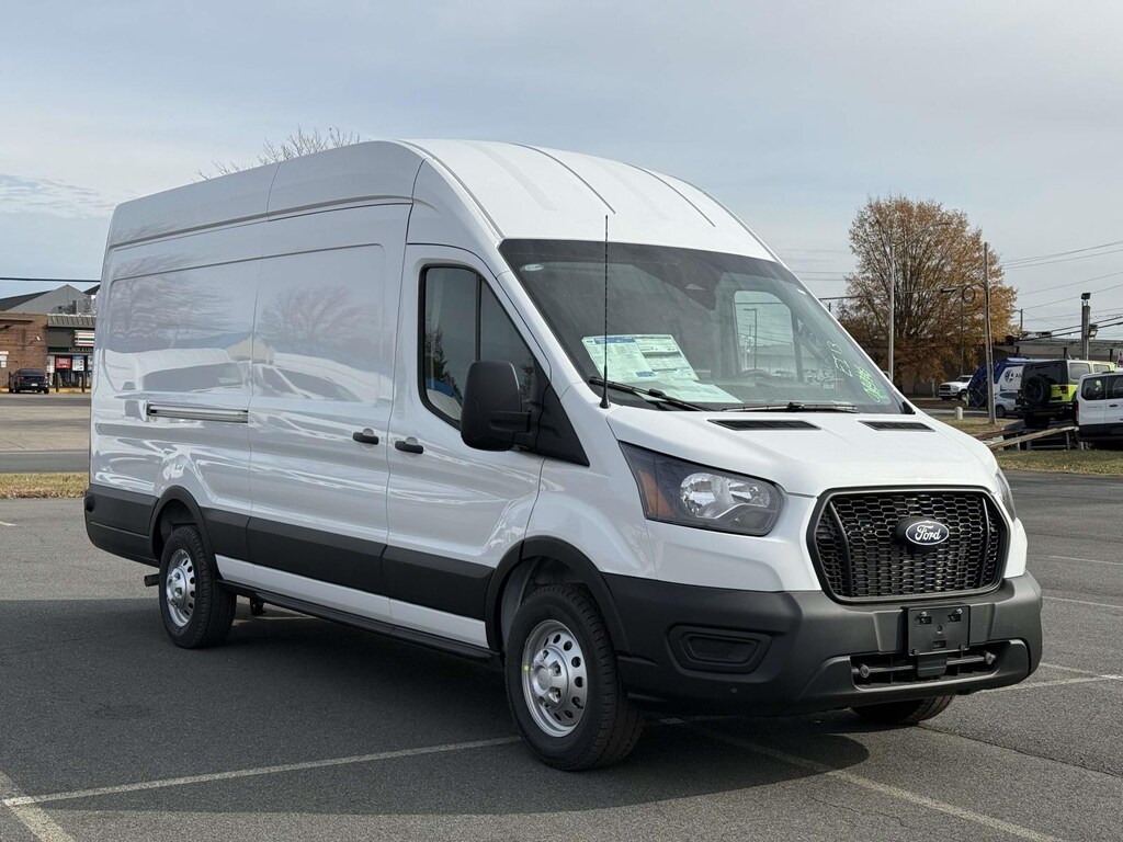 New 2026 Ford Transit Cargo Van T-350 HD 148 EL Hi Rf 9950 GVWR RWD Full-size Cargo Van
