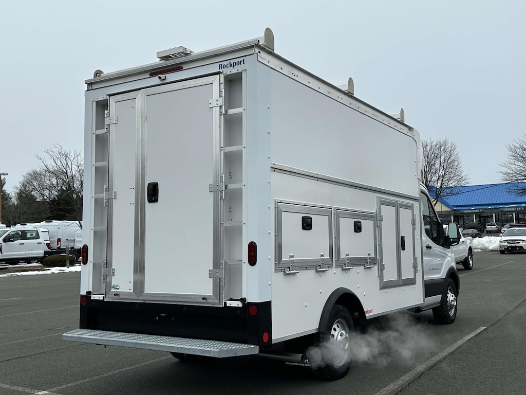 New 2024 Ford Transit-350 Cutaway RWD Cutaway w/ 12 Enclosed Service Body Service