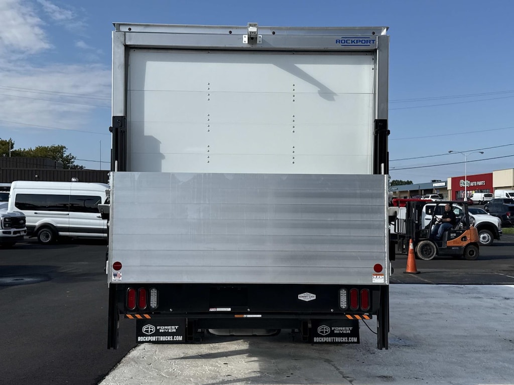 New 2027 Ford E-450 Cutaway 4x2 w/ 16 Box, Attic & Lift-Gate Box