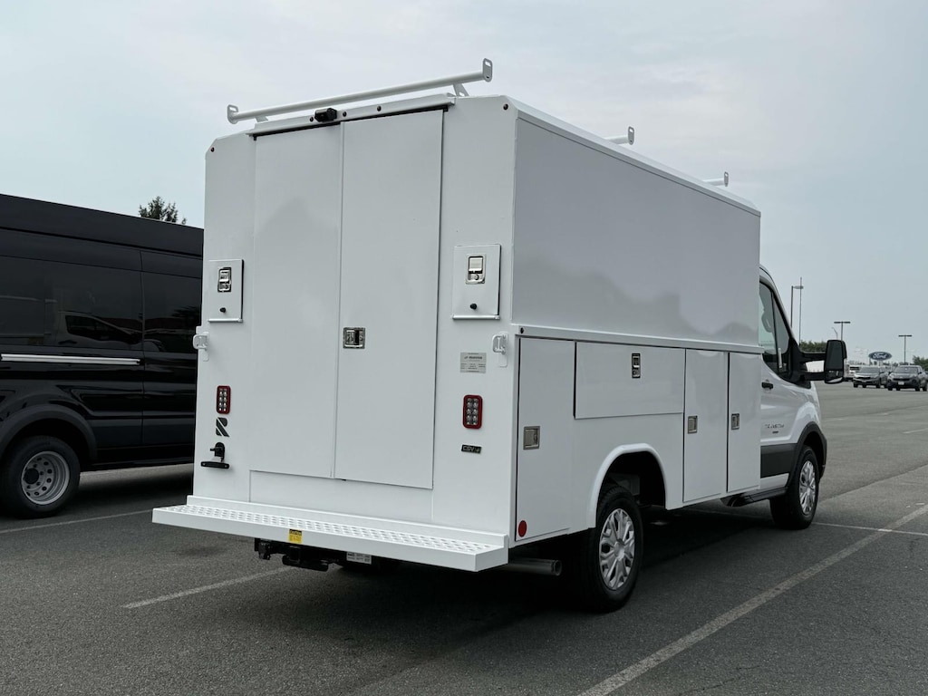 New 2025 Ford Transit-350 Cutaway RWD W/ 11 Enclosed Service Body Service
