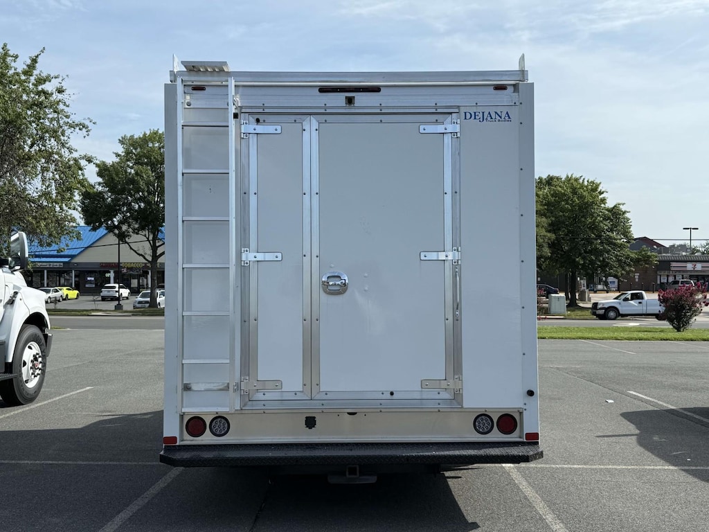 New 2024 Ford E-350 Cutaway 4x2 DRW w/ 12 Enclosed Service Body Service