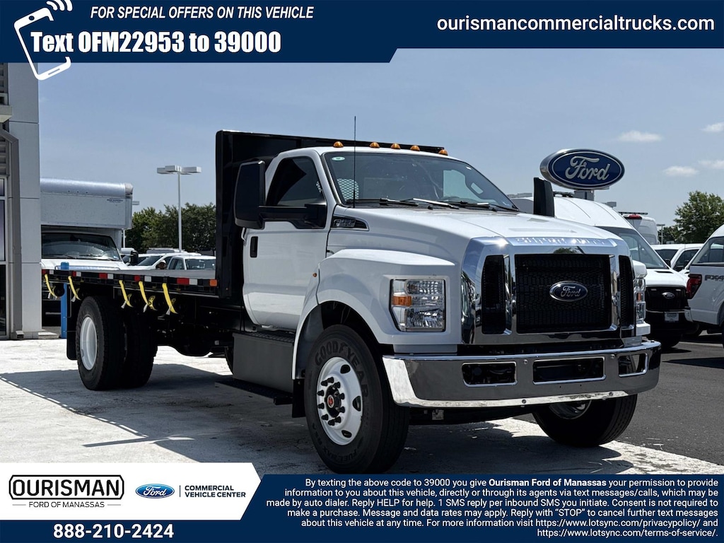 New 2027 Ford F-650 XL Regular Cab 4x2 W/ 18 Flatbed Flatbed