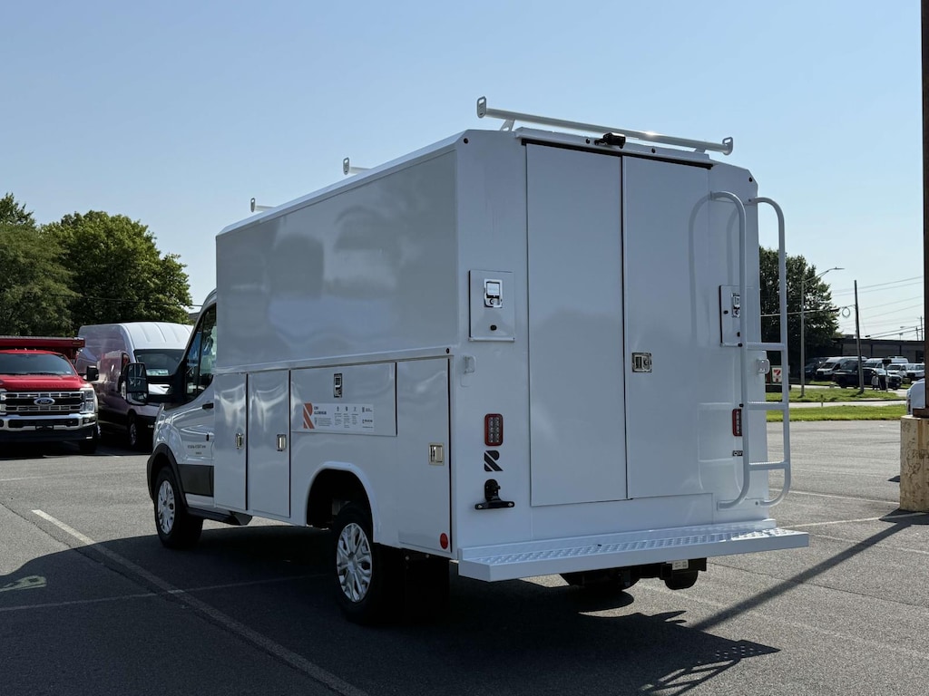 New 2025 Ford Transit-350 Cutaway RWD W/ 11 Enclosed Service Body Service