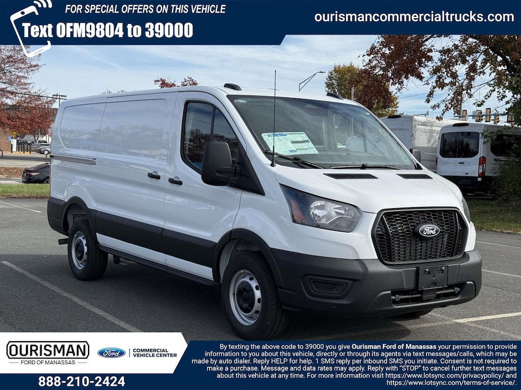 New 2026 Ford Transit -250 RWD Low Roof Cargo Van 130 WB Van
