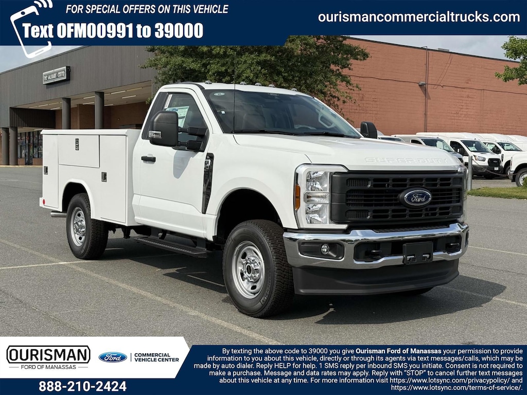 New 2025 Ford F-250 XL Regular Cab 4x4 w/ 8 Reading Service Body Service