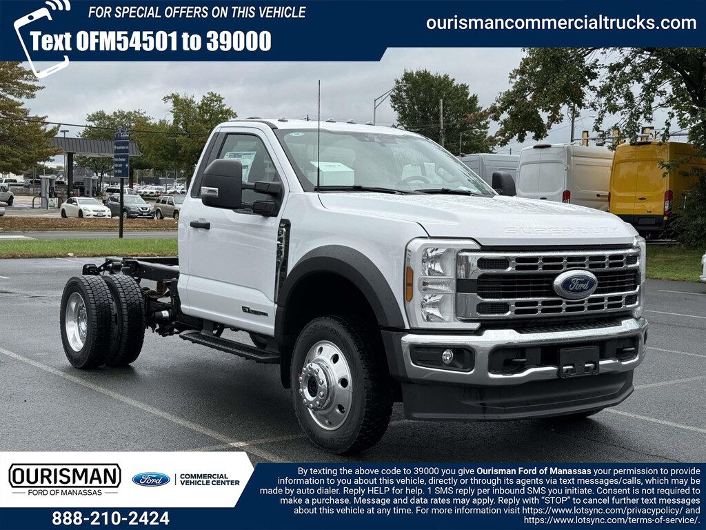 New 2026 Ford Super Duty F-450 DRW XL 4WD Reg Cab 145 WB 60 CA Regular Cab Chassis-Cab