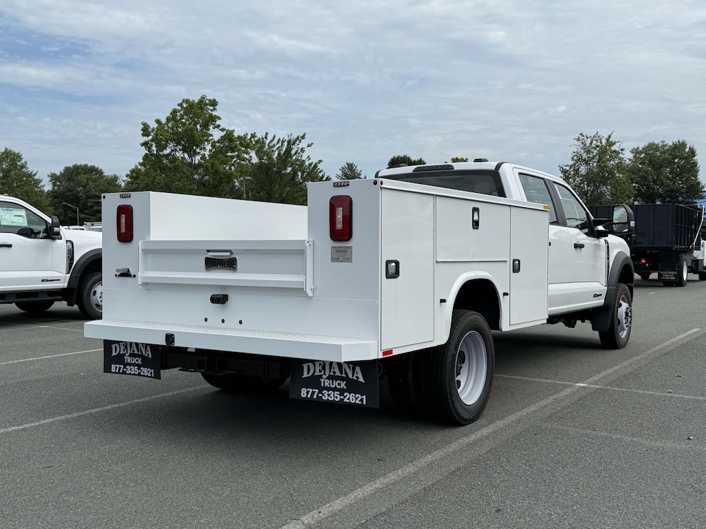 New 2025 Ford F-550 XL Crew Cab 4x4 W/ 9 Knapheide Service Body Service