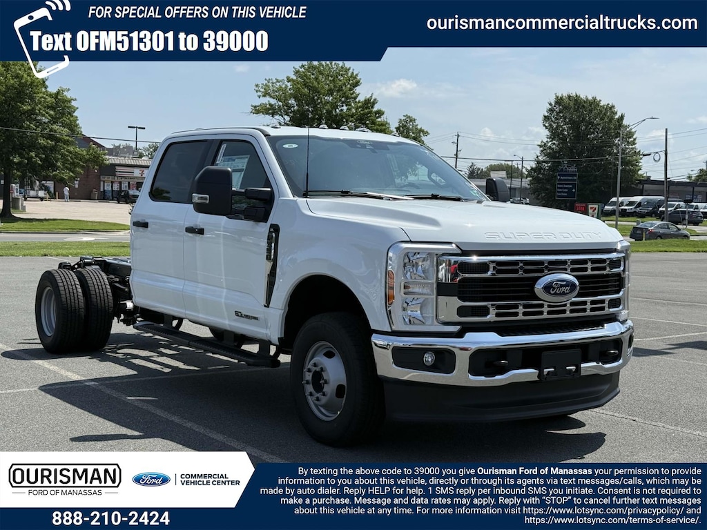 New 2025 Ford F-350 XL Crew Cab 4x4 Bare Chassis 60 CA Crew Cab Chassis-Cab