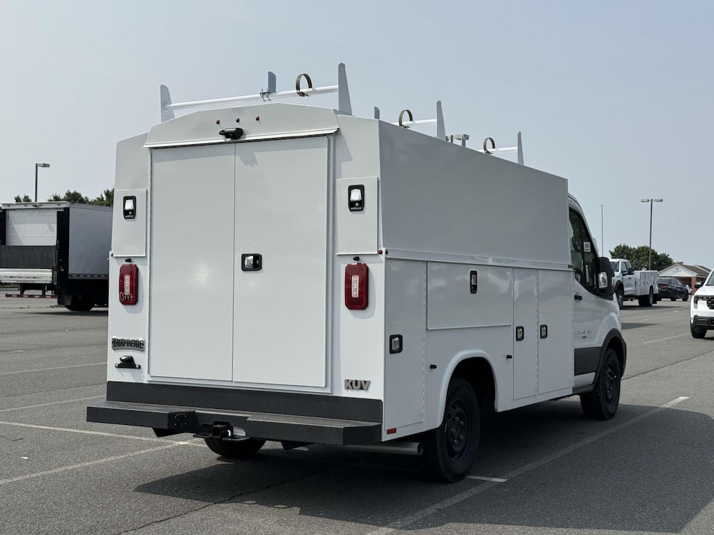 New 2025 Ford Transit-350 RWD W/ 11 Enclosed Service Body Service