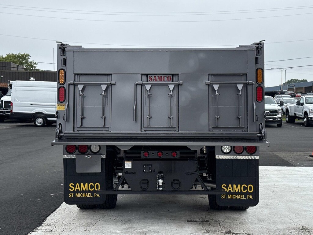 New 2026 Ford F-600 XLT Regular Cab 4x2 W/ 9 SAMCO Dump Dump